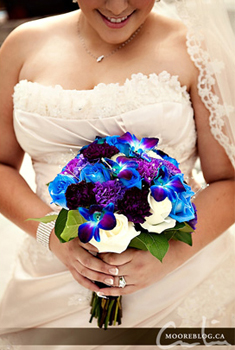 blue bouquet 6 Beautiful Blue Bouquet