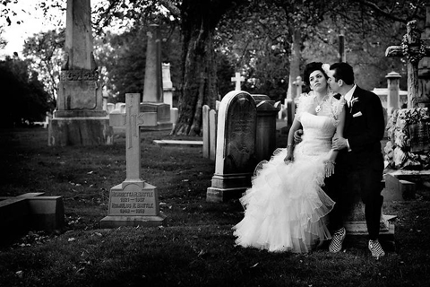 graveyard shot Happy Halloween!